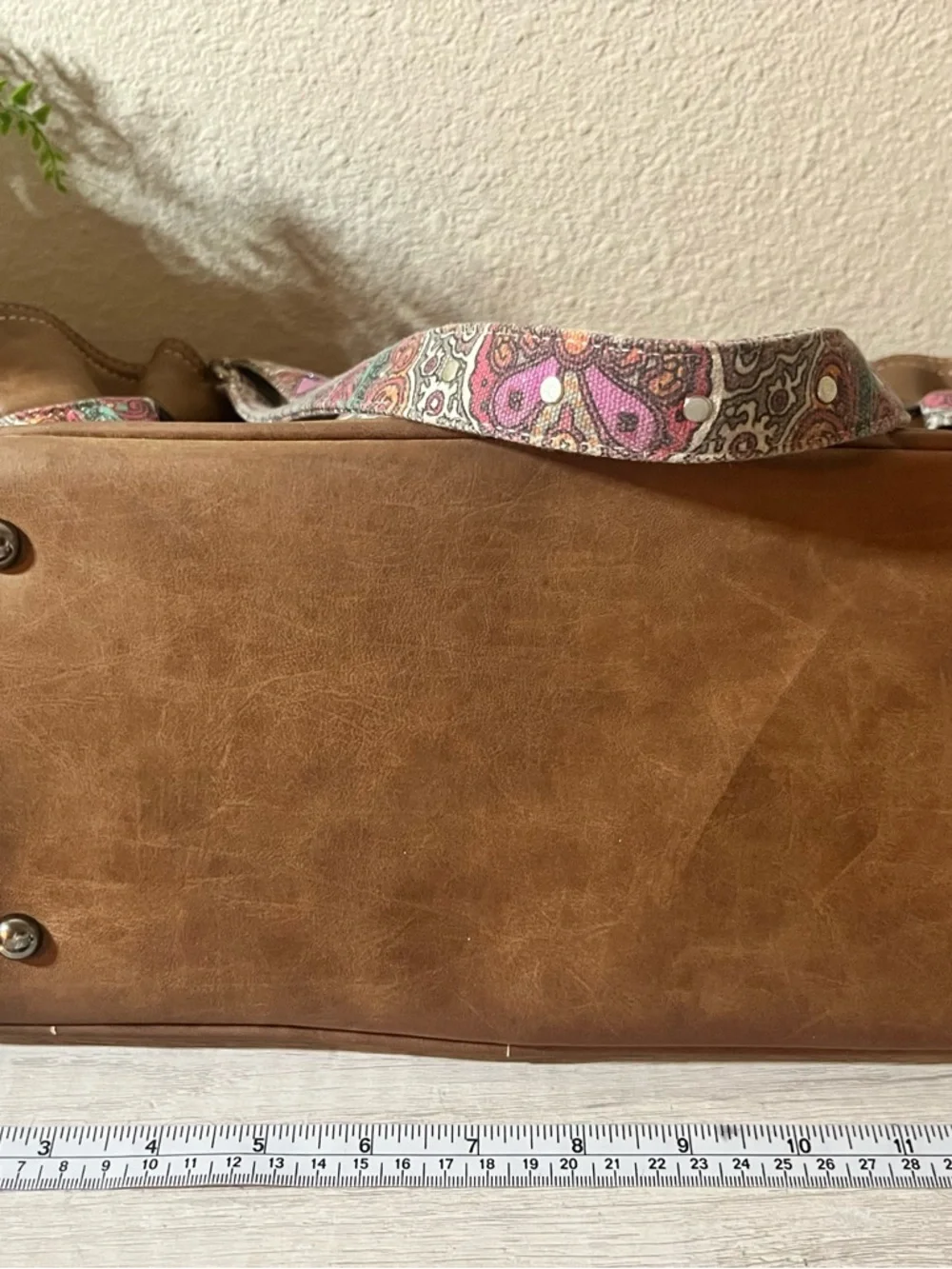 Vintage Way West Boho Handbag with Cross
